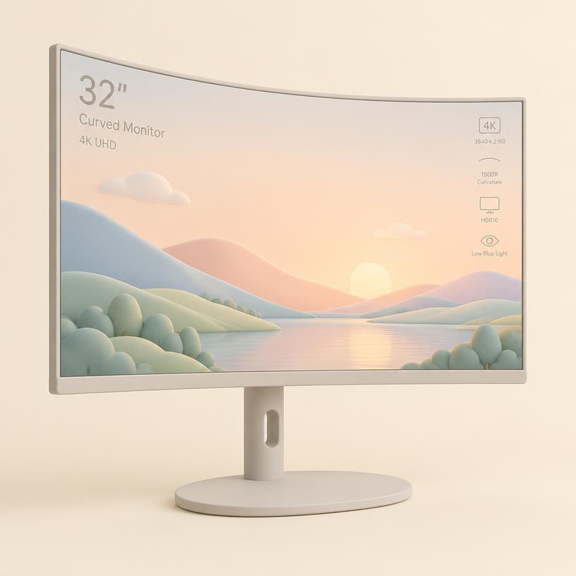 Vista 32" Curved 4K Monitor