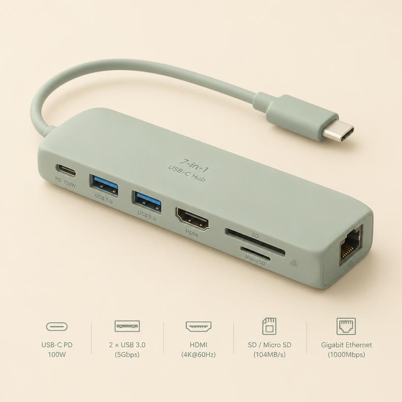 7-in-1 USB-C Hub
